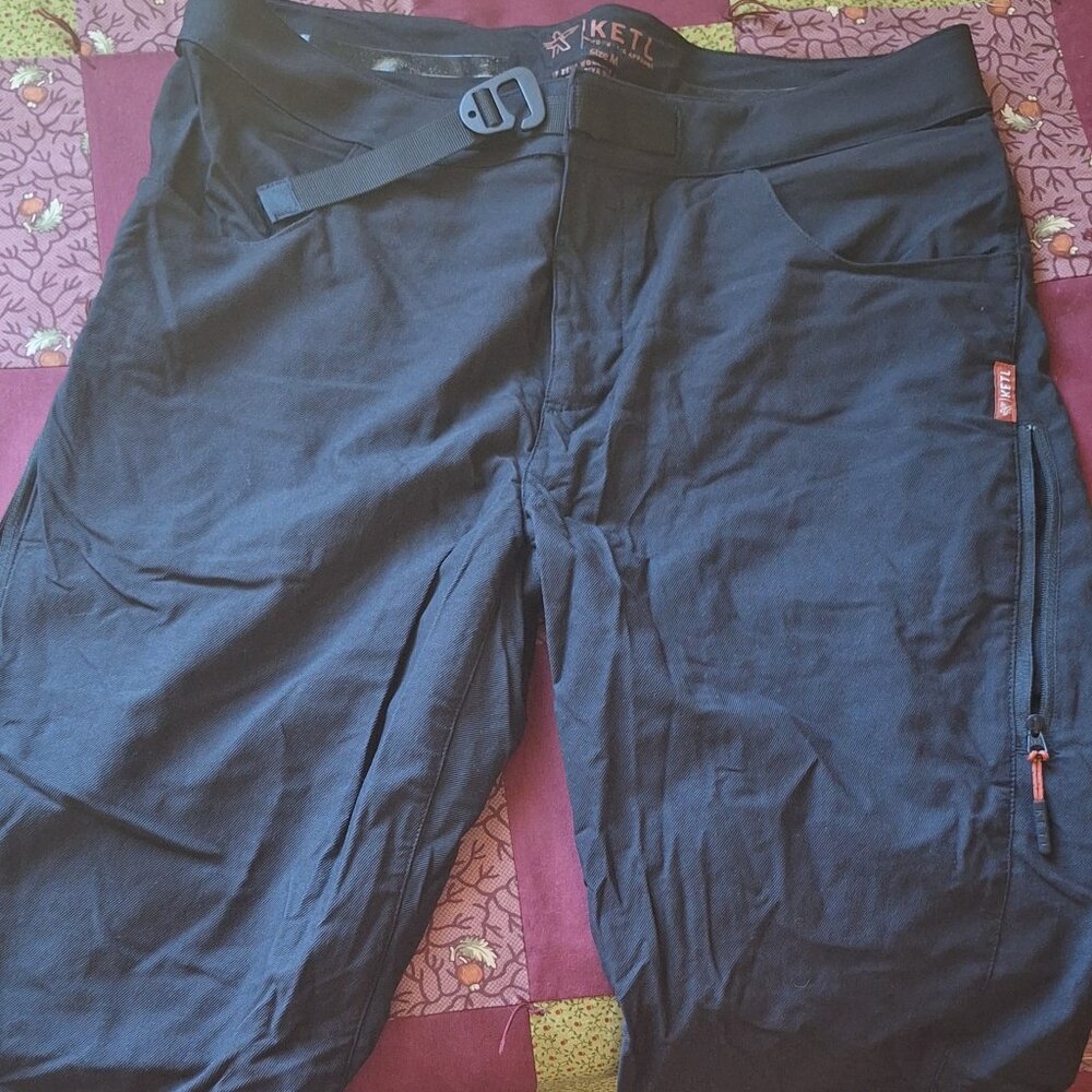 KETL skidmark shorts.